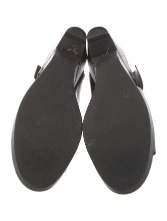 Robert Clergerie Leather Slides