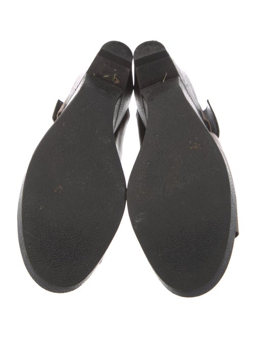 Robert Clergerie Leather Slides