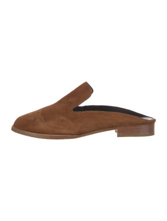 Robert Clergerie Suede Mules