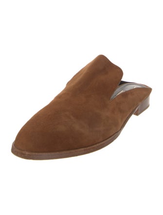 Robert Clergerie Suede Mules