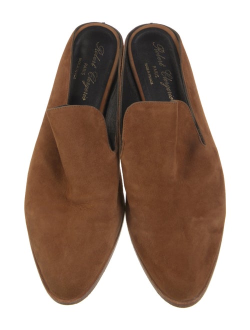 Robert Clergerie Suede Mules