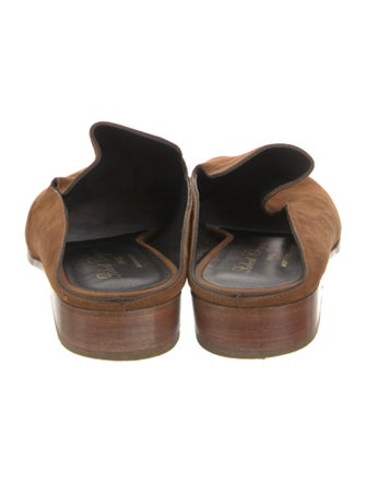 Robert Clergerie Suede Mules