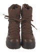 Robert Clergerie Nylon Combat Boots
