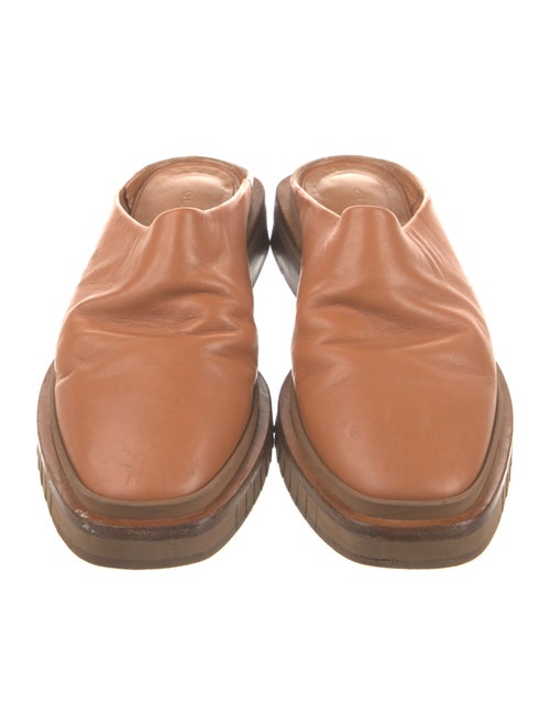 Robert Clergerie Leather Mules