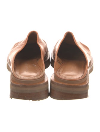 Robert Clergerie Leather Mules
