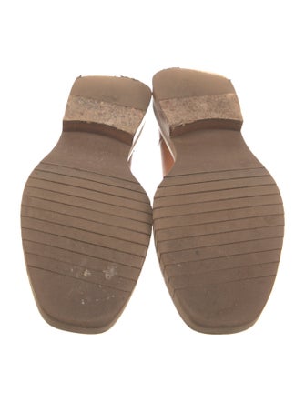 Robert Clergerie Leather Mules