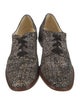 Robert Clergerie Printed Oxfords