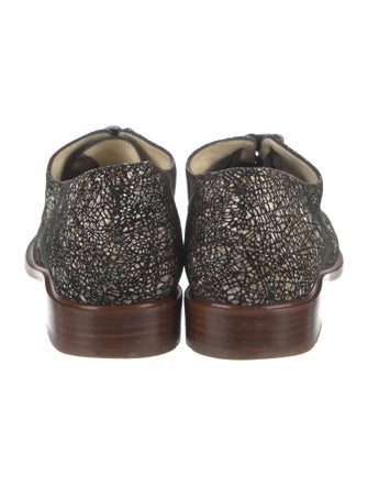 Robert Clergerie Printed Oxfords