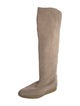 Robert Clergerie Suede Riding Boots