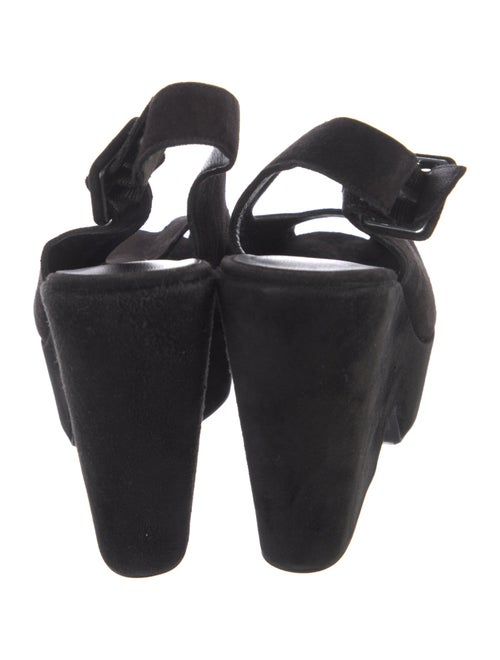 Robert Clergerie Suede Slingback Pumps