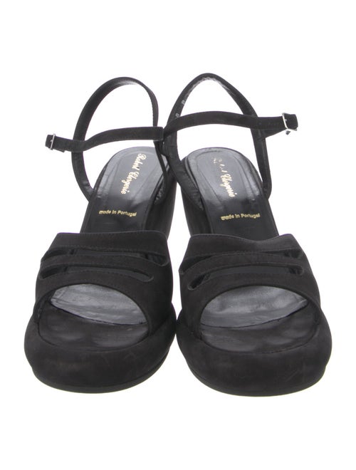 Robert Clergerie Suede Slingback Sandals