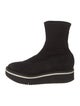 Robert Clergerie Suede Sock Boots