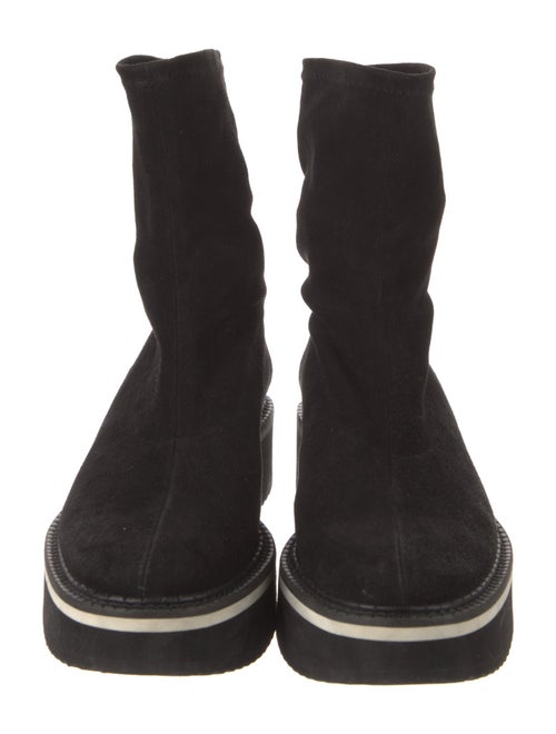 Robert Clergerie Suede Sock Boots