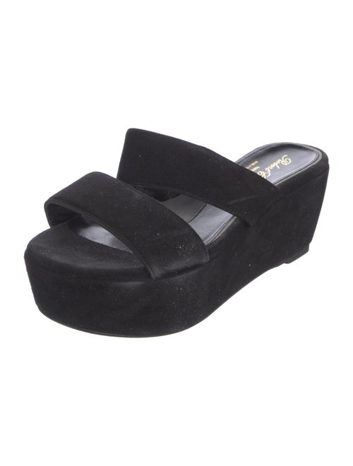 Robert Clergerie Suede Slides