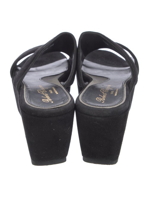 Robert Clergerie Suede Slides