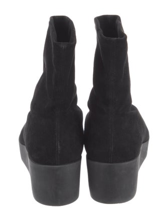 Robert Clergerie Suede Sock Boots