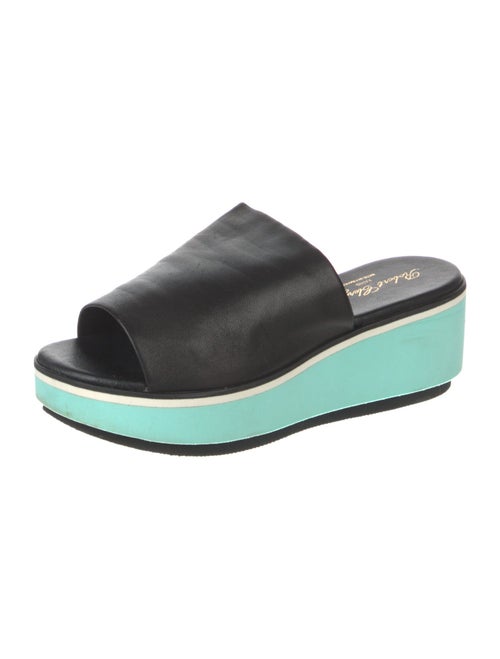 Robert Clergerie Leather Slides