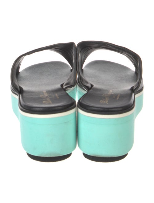 Robert Clergerie Leather Slides