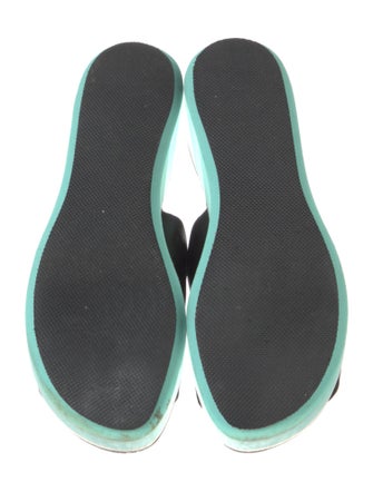 Robert Clergerie Leather Slides