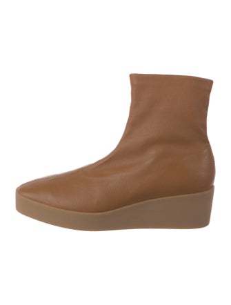 Robert Clergerie Leather Sock Boots