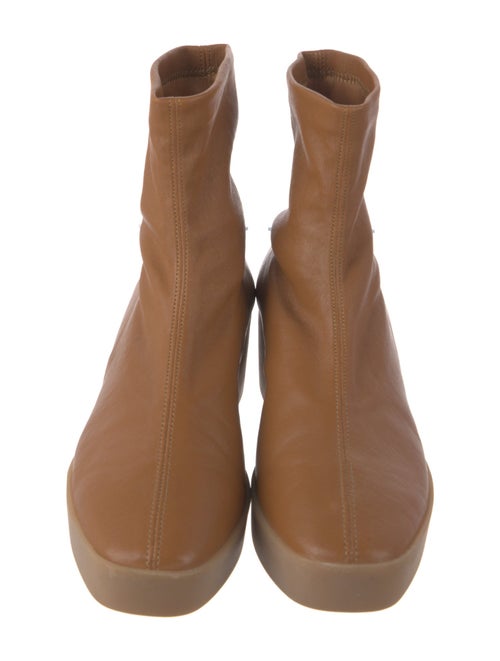 Robert Clergerie Leather Sock Boots