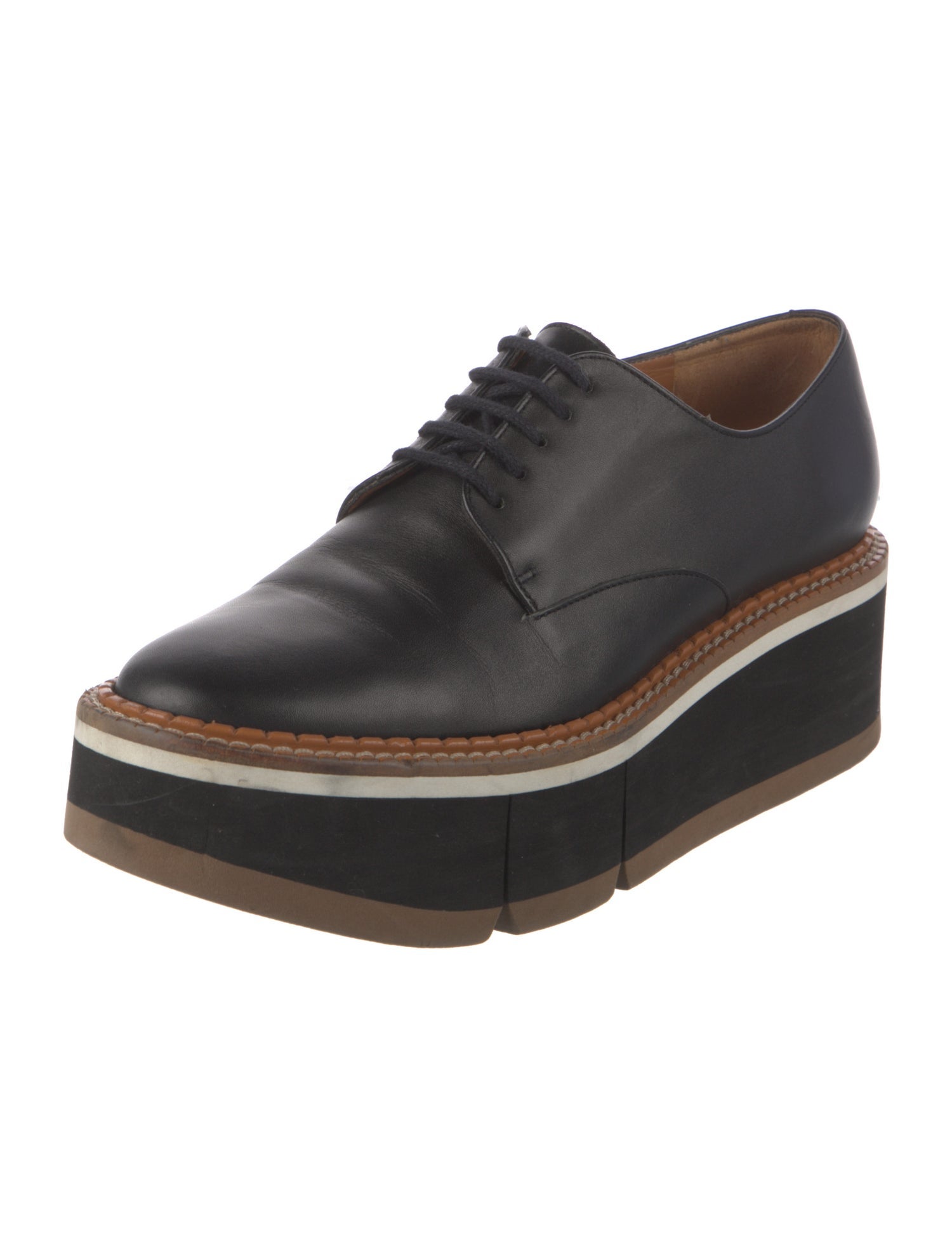 Robert Clergerie Leather Oxfords