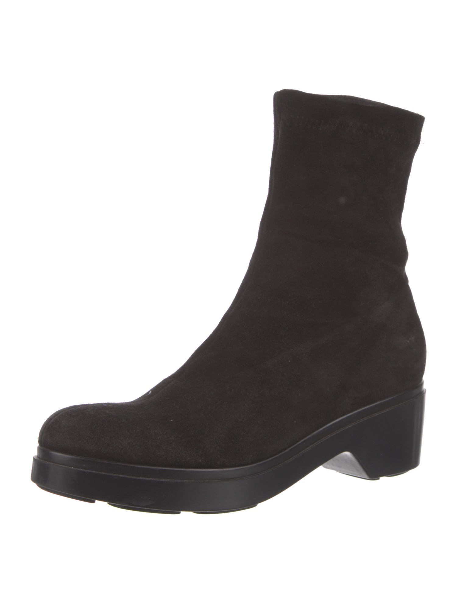 Robert Clergerie Suede Sock Boots