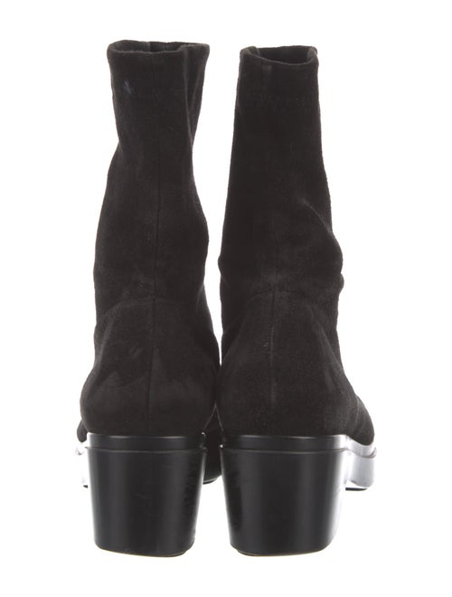 Robert Clergerie Suede Sock Boots