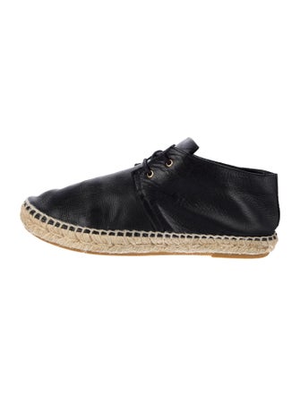 Robert Clergerie Leather Espadrilles