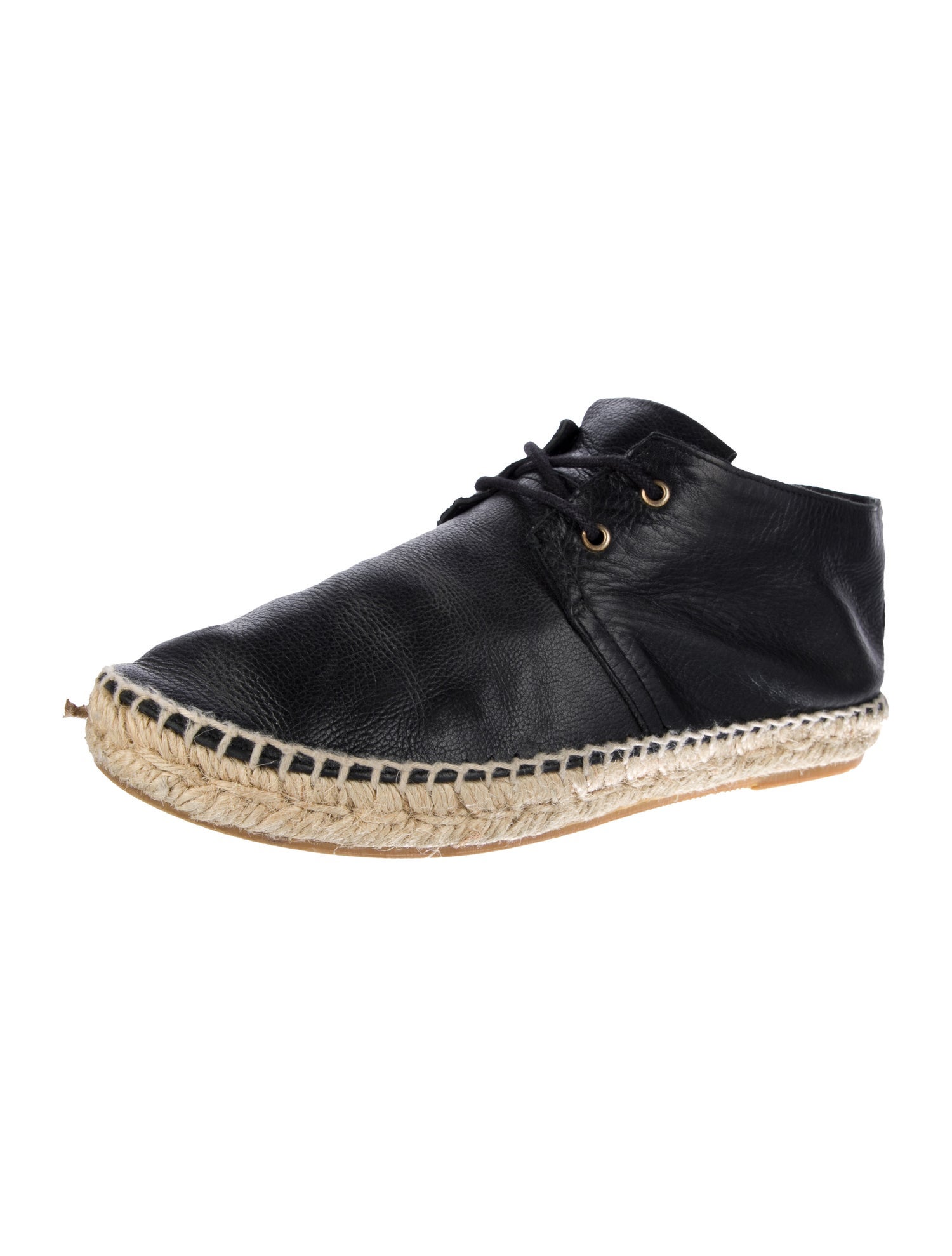 Robert Clergerie Leather Espadrilles