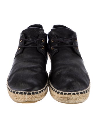 Robert Clergerie Leather Espadrilles