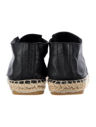 Robert Clergerie Leather Espadrilles