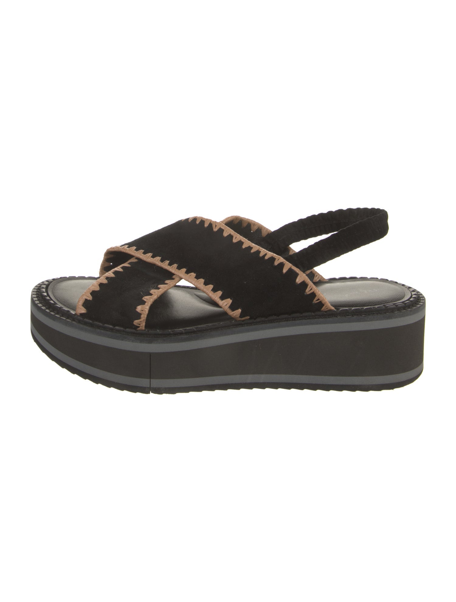 Robert Clergerie Suede Slingback Sandals