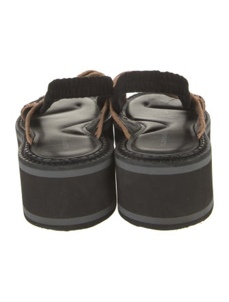 Robert Clergerie Suede Slingback Sandals