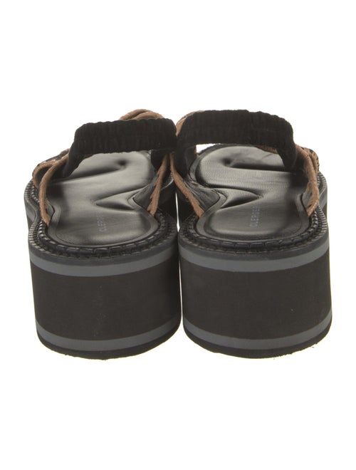 Robert Clergerie Suede Slingback Sandals