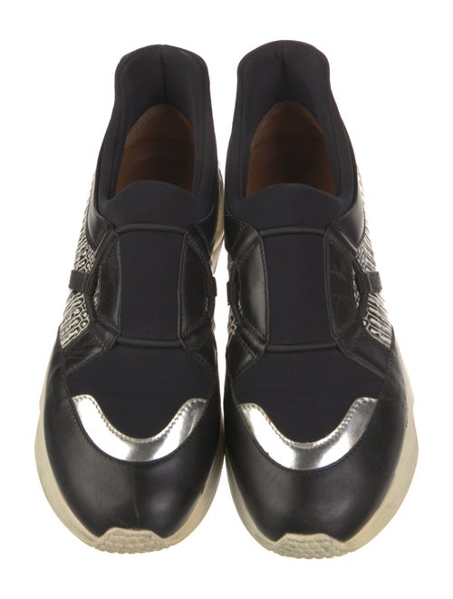 Robert Clergerie Nylon Printed Sneakers