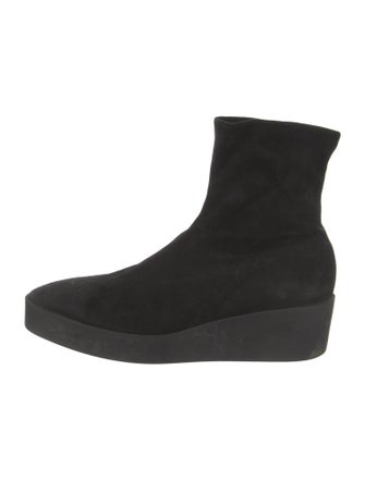 Robert Clergerie Suede Sock Boots