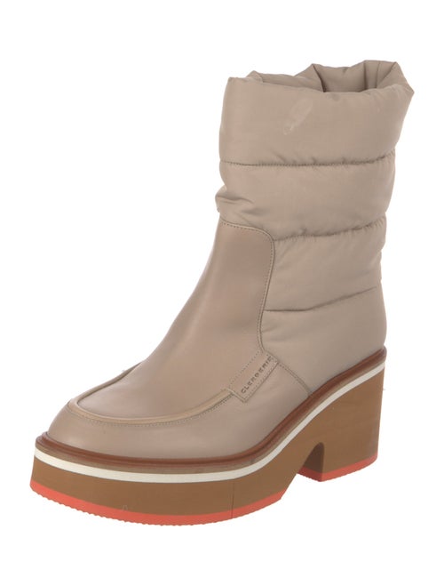 Robert Clergerie Robert Clergerie Ally Block Heel Winter Boot Leather Boots
