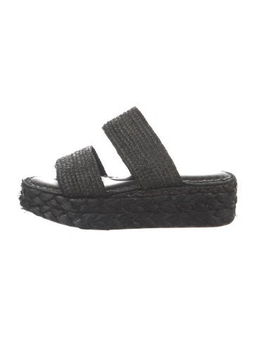 Robert Clergerie Sandals Jute Espadrilles IT 38.5 | 8.5
