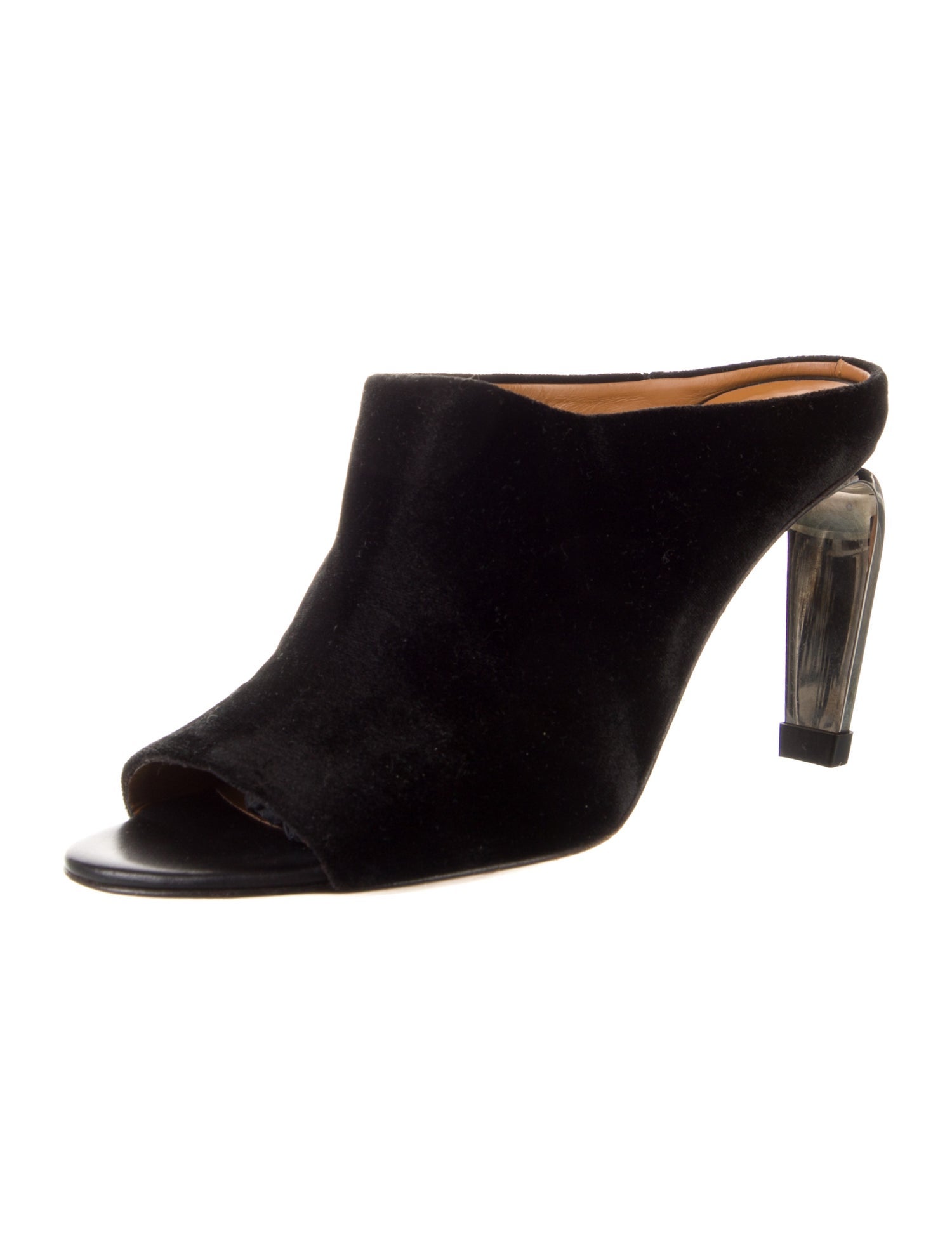 Robert Clergerie Suede Slides