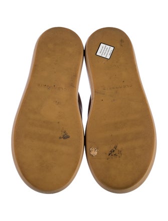 Robert Clergerie Leather Slides