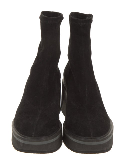Robert Clergerie Suede Sock Boots