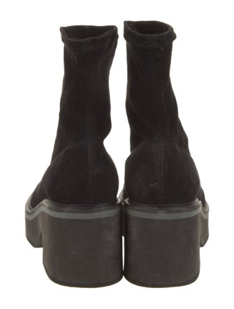 Robert Clergerie Suede Sock Boots