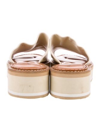 Robert Clergerie Leather Slides