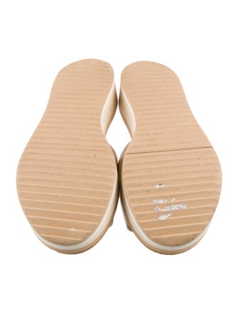 Robert Clergerie Leather Slides