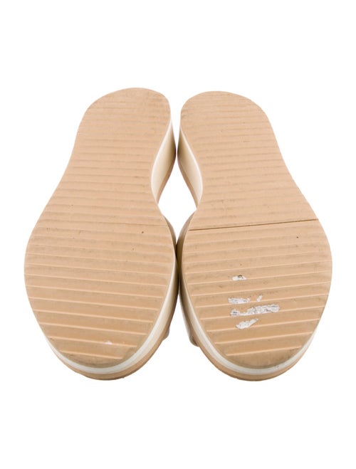 Robert Clergerie Leather Slides