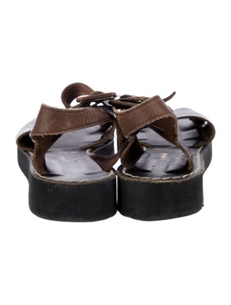 Robert Clergerie Leather Sandals