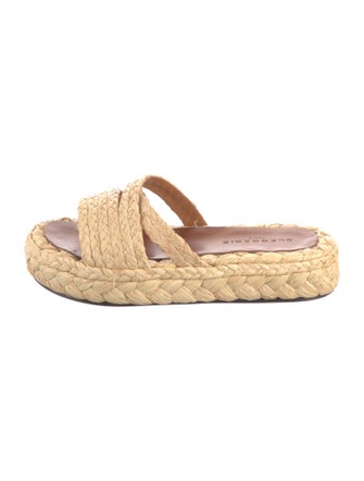 Robert Clergerie Straw Espadrilles