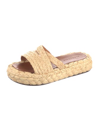 Robert Clergerie Straw Espadrilles