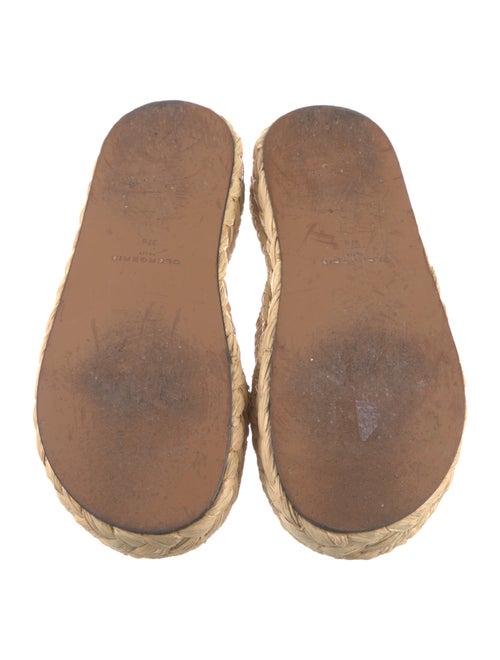 Robert Clergerie Straw Espadrilles